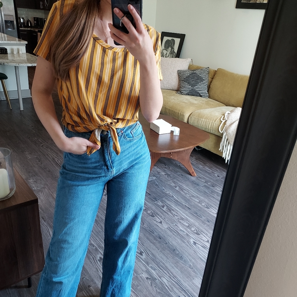 Polly & Esther Striped T-shirt - Picture 1 of 2